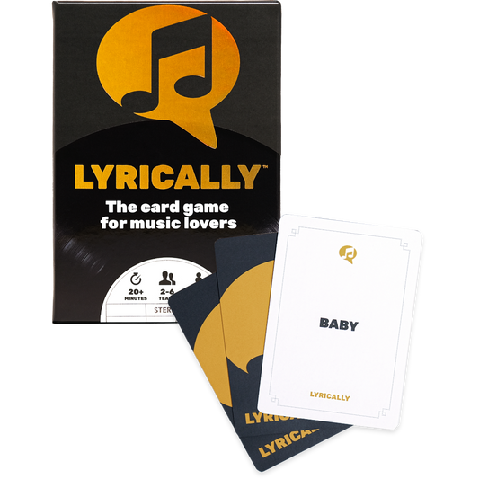 Lyrically - the "card game version of karaoke!"